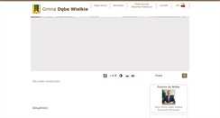 Desktop Screenshot of debewielkie.pl