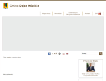 Tablet Screenshot of debewielkie.pl